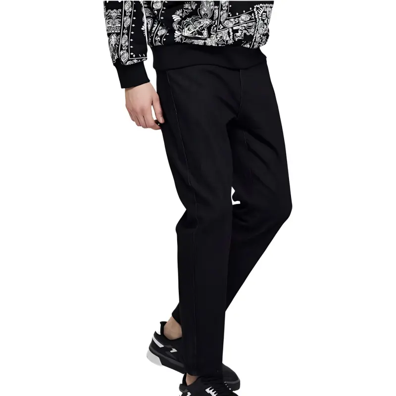 FAIRWHALE Jeans Men Black-3
