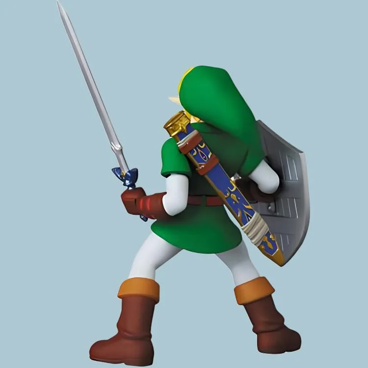 Medicom Toy Link Udf The Legend Of Zelda 8.6cm Scale Figures-2
