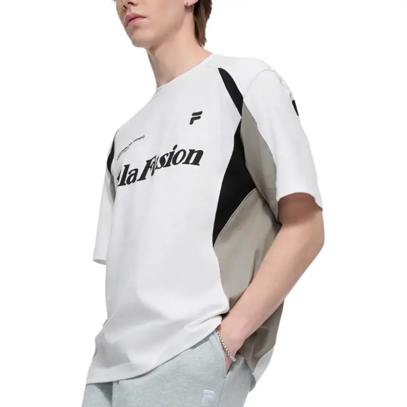 FILA FUSION LIFEFOB T Shirt Unisex Standard White-6