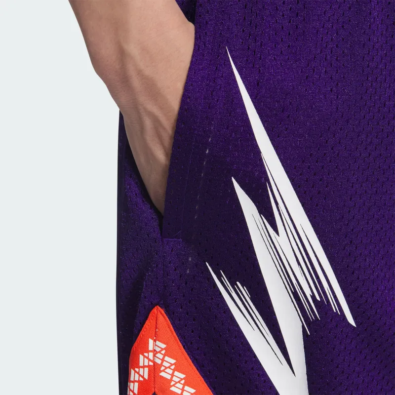 Adidas Basketball Shorts Men's Collegiate Purple-4