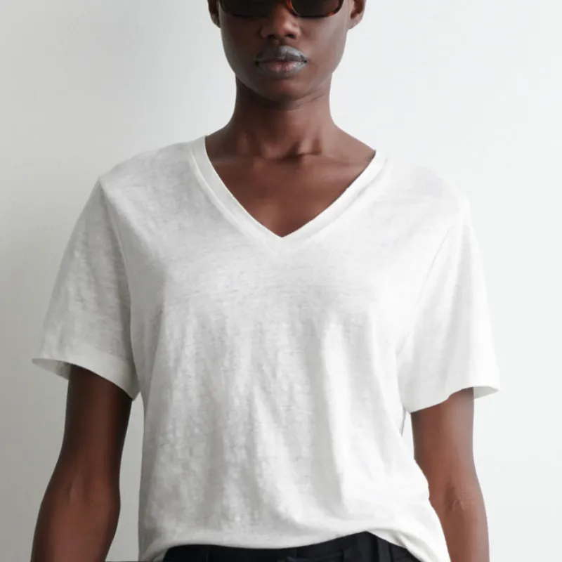 COS T Shirts Women's White-3