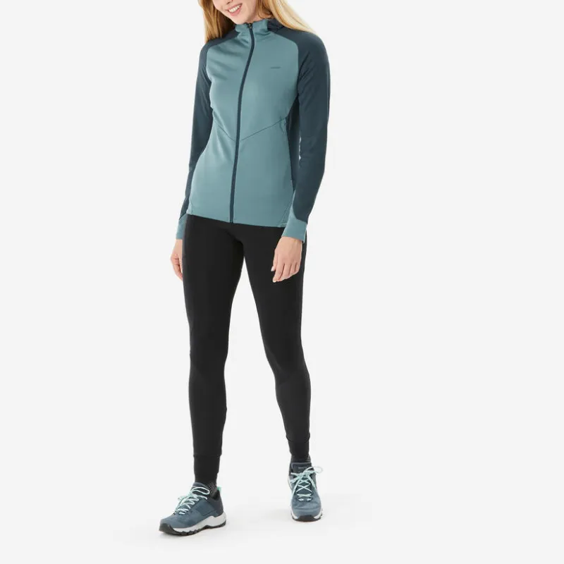DECATHLON Jackets & Coats Women's Ice Blue Green/Deep Sea Color-2