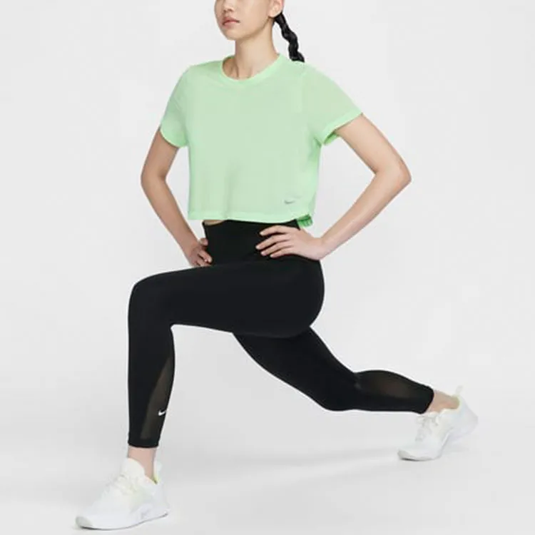 Nike Crop Tops Women's Vapor Green-2