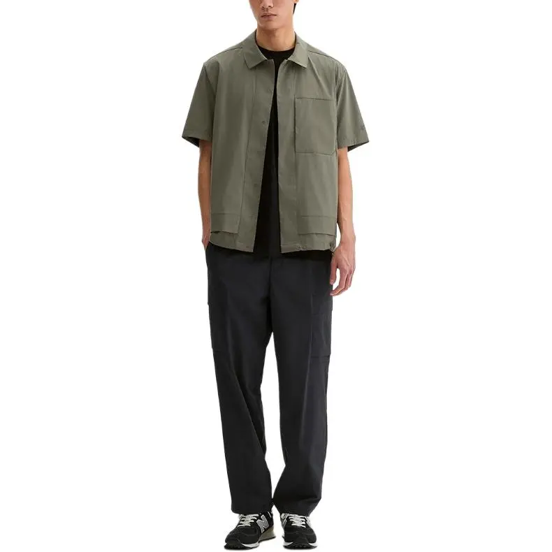 New Balance FROZEN Shirt Men's GI Gray Khaki-4