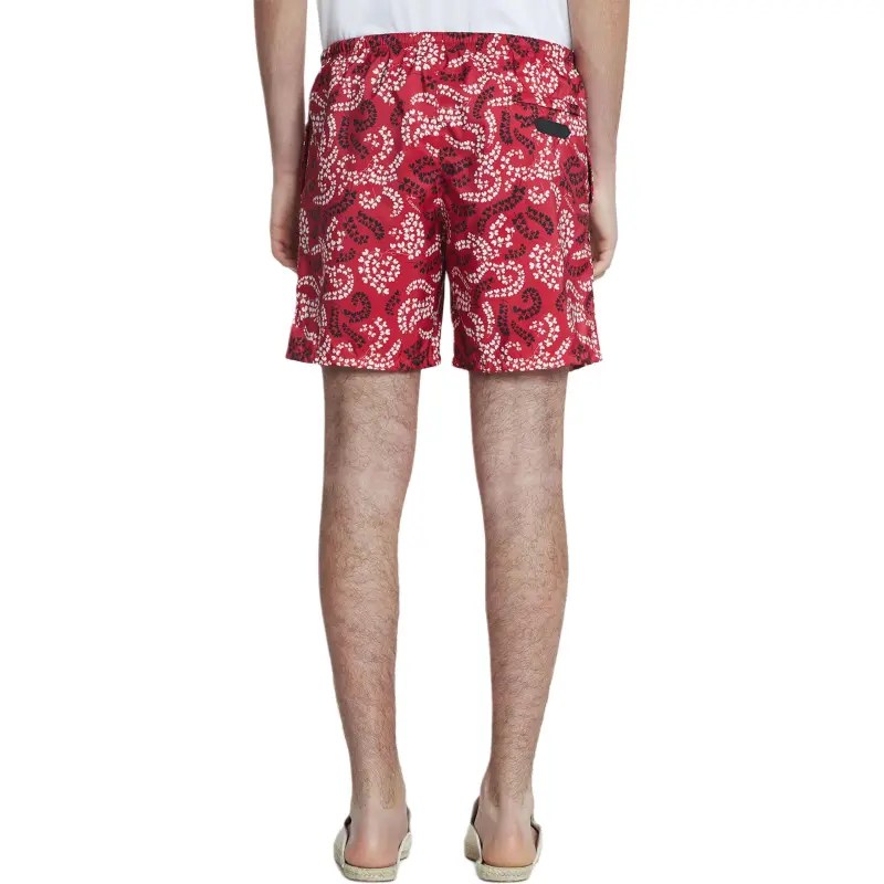 Lanvin Leaf print Swim Shorts-3
