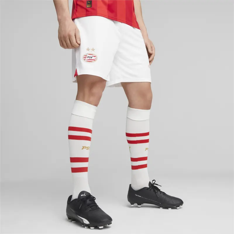 PUMA PSV Eindhoven 23/24 Football Shorts Soccer Bottoms Unisex Puma White-2