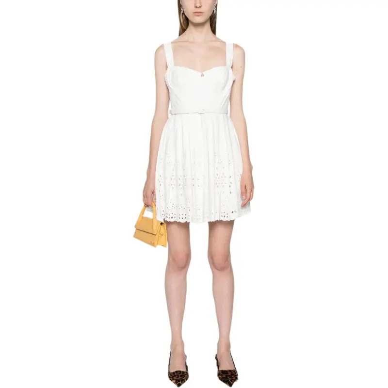 Self portrait Broderie Mini Dress-3