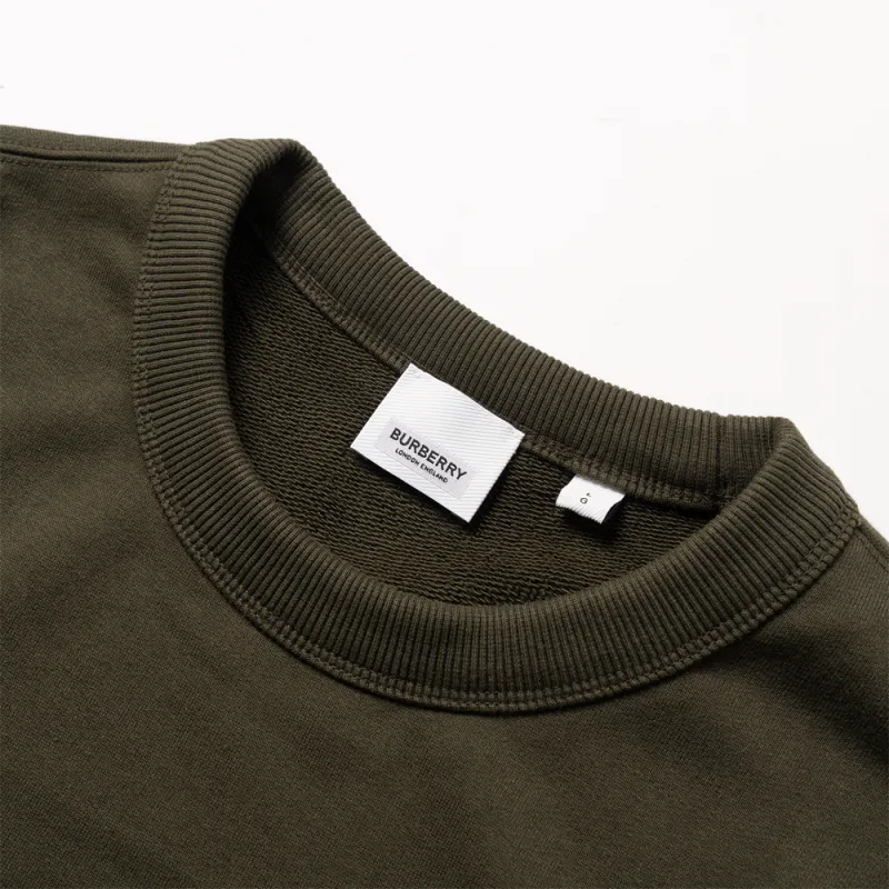 Burberry Sweatshirts Men Green-2