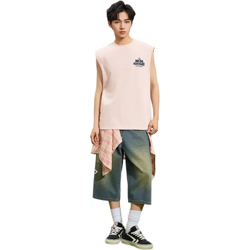 Three Blessings x Mr.Donothing Tank Top Men's-6