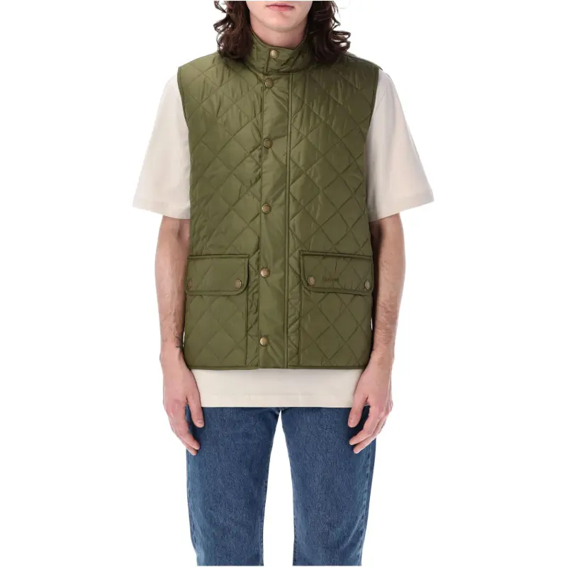 BARBOUR Diamond quilted Logo embroidered Gilet-4