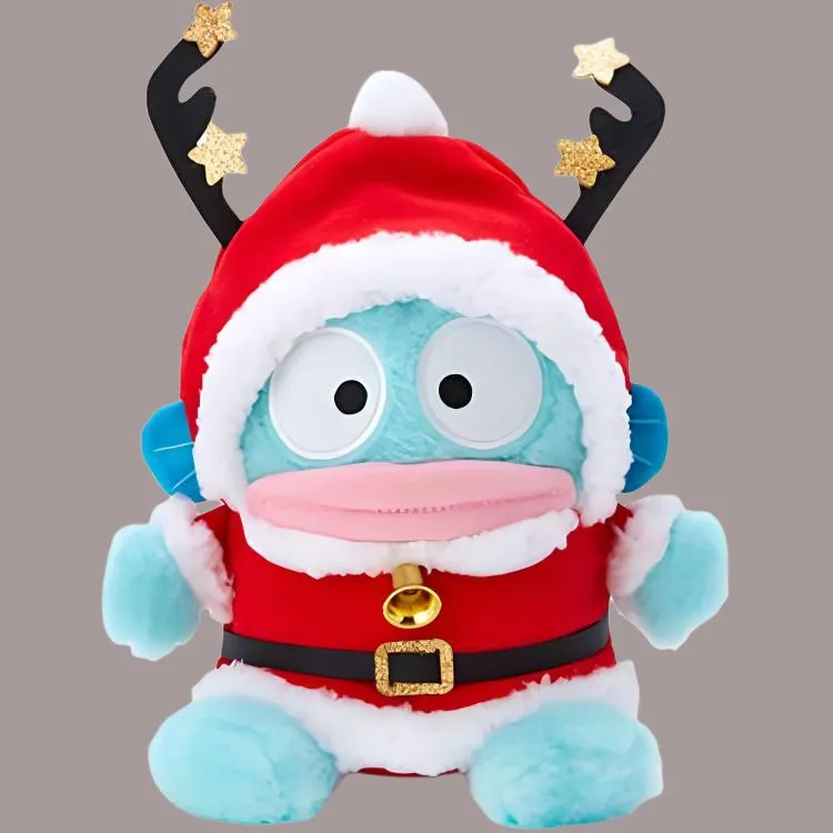 Sanrio Sanrio Other Characters Christmas Collection Hangyodon Dolls Plush Doll 20cm High-3