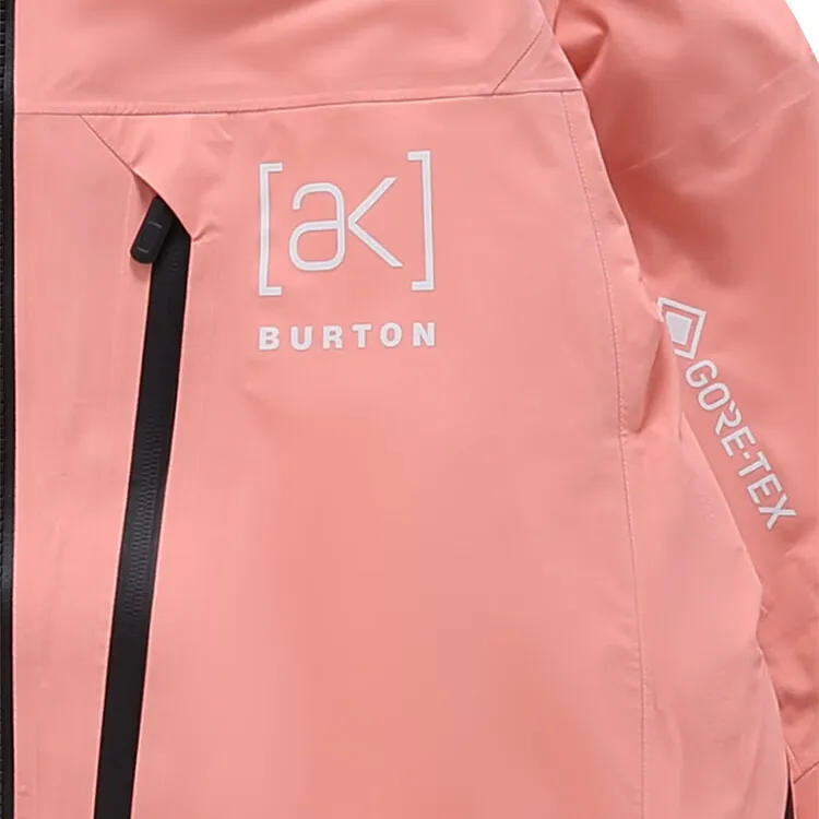 BURTON AK STRETCH HOVER GORETEX3L Ski Tops Men's Pink-1