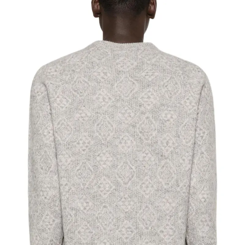 Brunello Cucinelli Patterned Crewneck Jumper-5