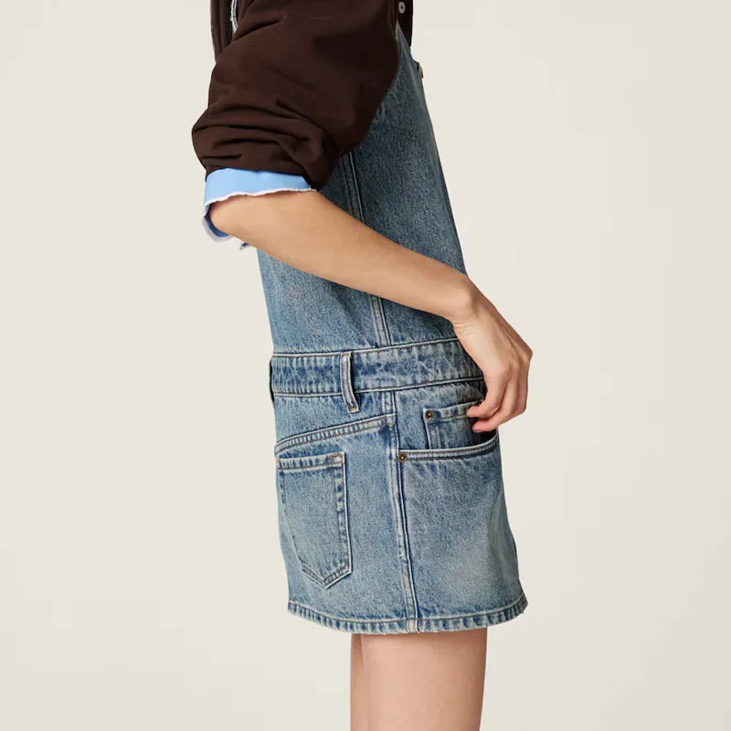 MIU MIU Denim Mini Dress-4