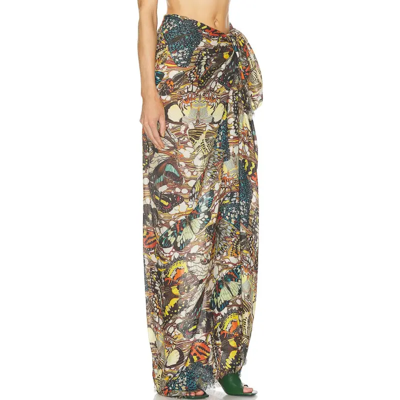 Jean Paul Gaultier Casual Long Skirts Women's Multicolor-3