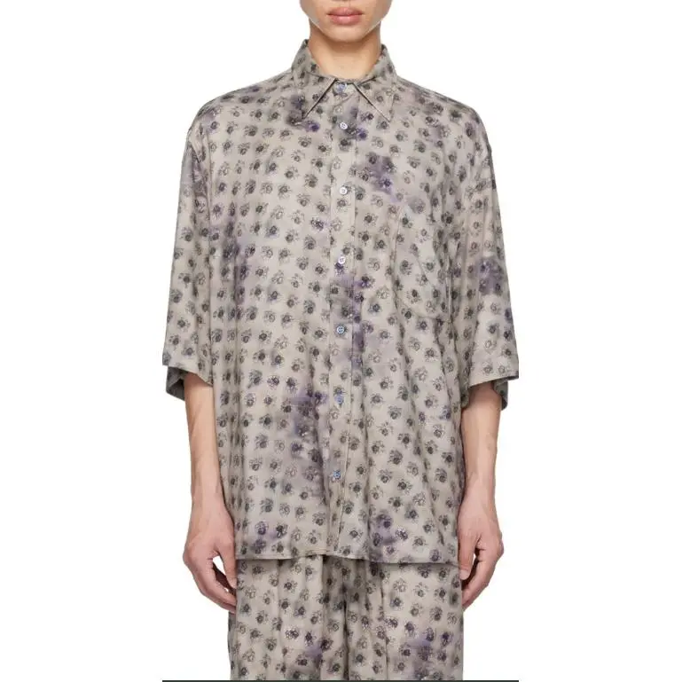 Acne Studios Shirts Men Gray-4