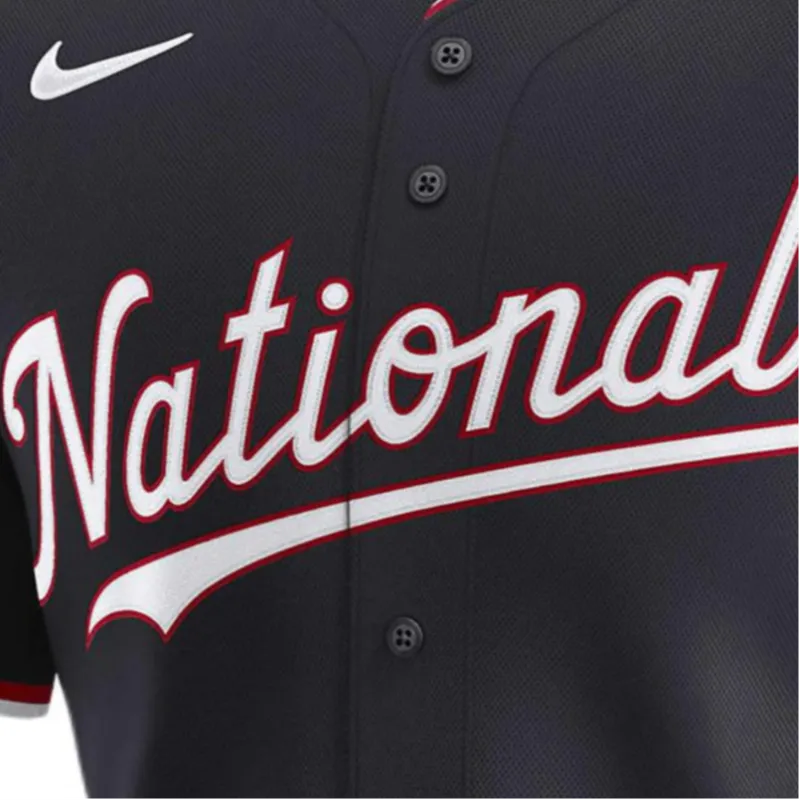 Nike x MLB Dri-FIT ADVWashington FW24 Nationals Baseball Jacket Men's Marine Blue-2