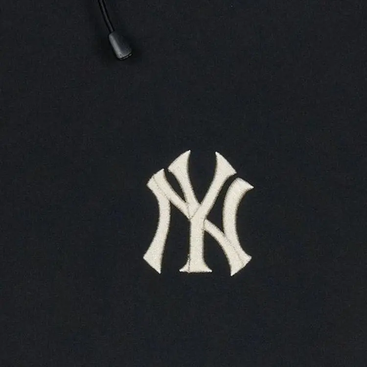 MLB New York Yankees Warm Windbreaker Jacket Unisex Black-4