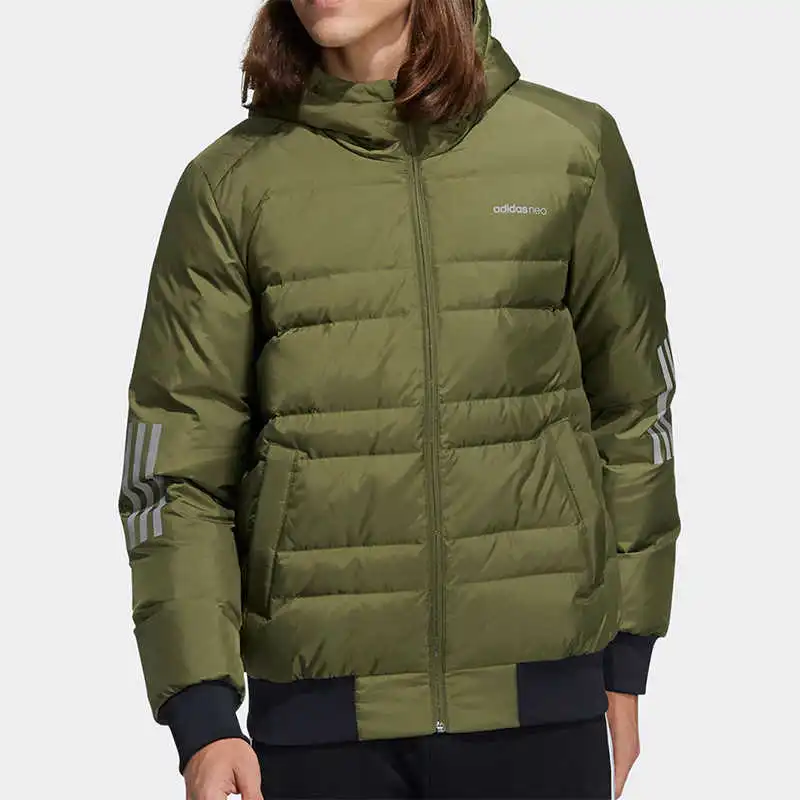 Adidas Neo Down Jackets Men Olive-1