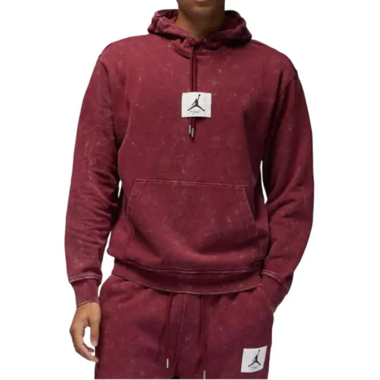 JORDAN Air Flight Washed Fleece Hoodie-3