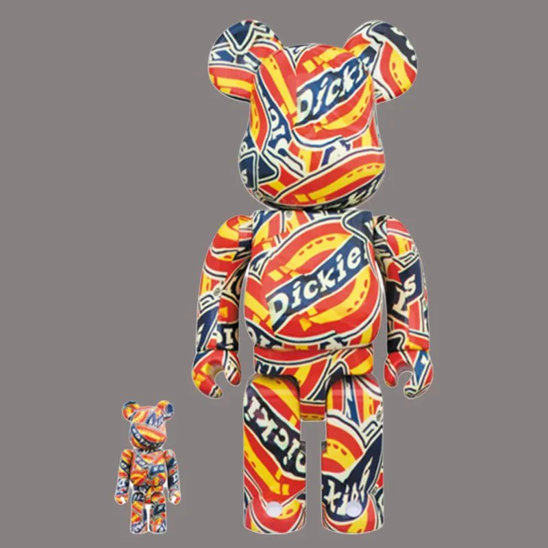 BE@RBRICK Dickies 95th Anniversary Red-3