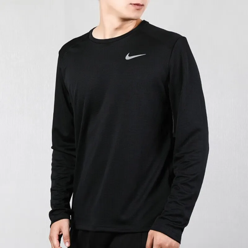 Nike T Shirts Men Black-3