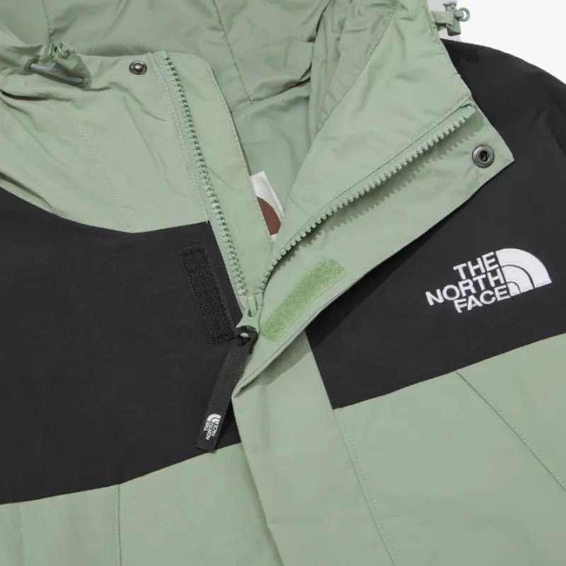 THE NORTH FACE SS23 Waterproof And Windproof Windbreaker Jacket Unisex Light Grass Green-3