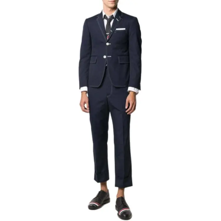 THOM BROWNE Single breasted Blazer-2