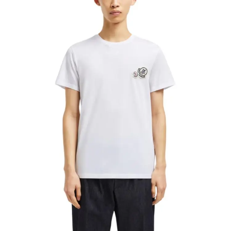 Moncler SS23 T Shirt Men's White-1