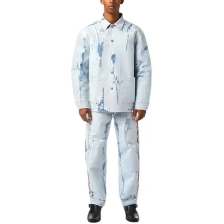DIESEL SS22 Denim Jacket Men's Light Blue-2