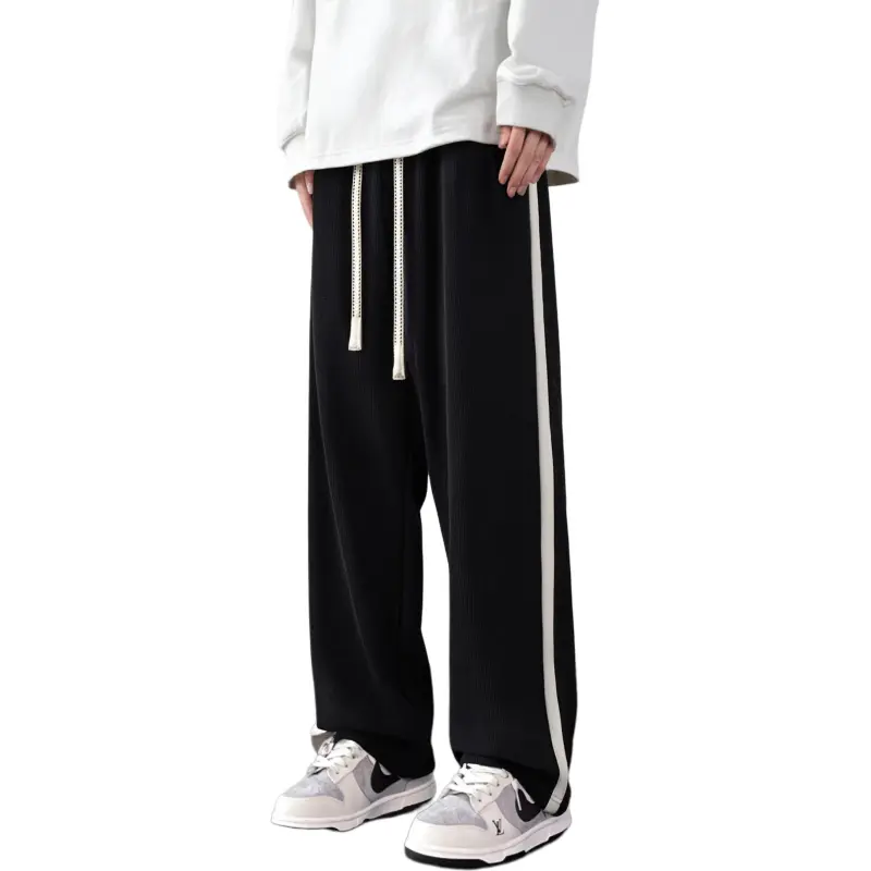 PENTAGONAL HEART Knitted Sweatpants Unisex-7