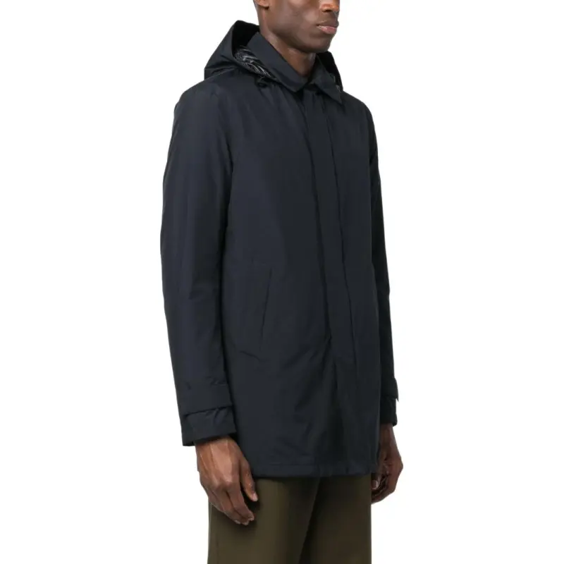HERNO Gortex Long Sleeved Hooded Jacket-3
