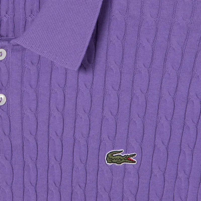 LACOSTE Polo Shirt Men's Purple-2