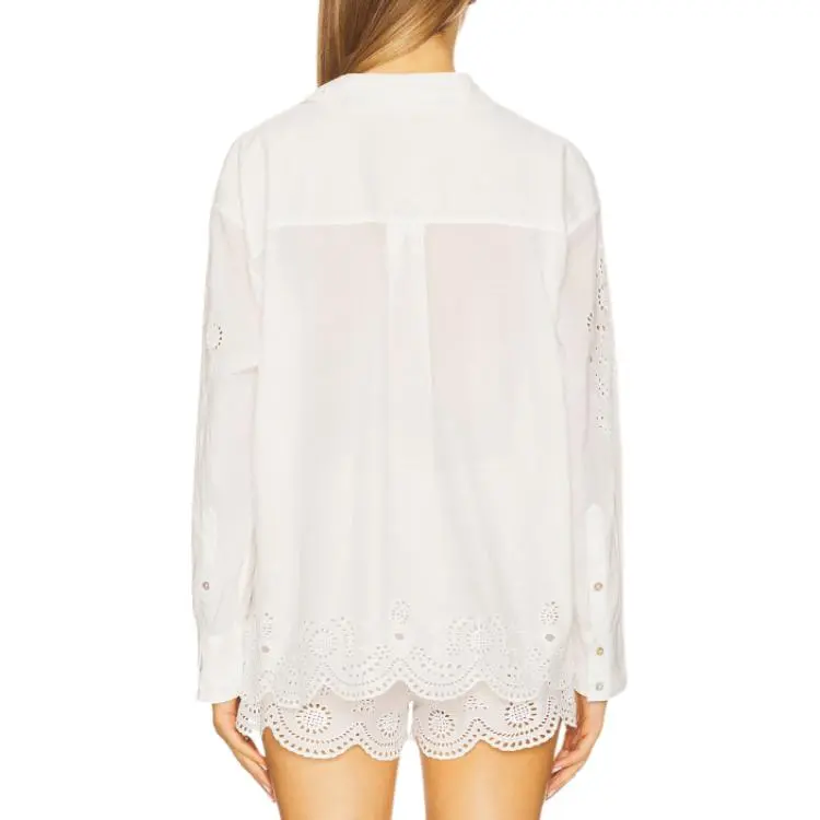 LOVESHACKFANCY Shirt Women's White-1