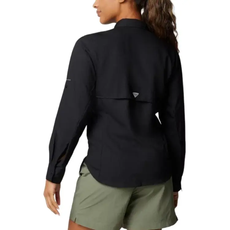 Columbia PFG Tamiami Shirts Women's Black-3