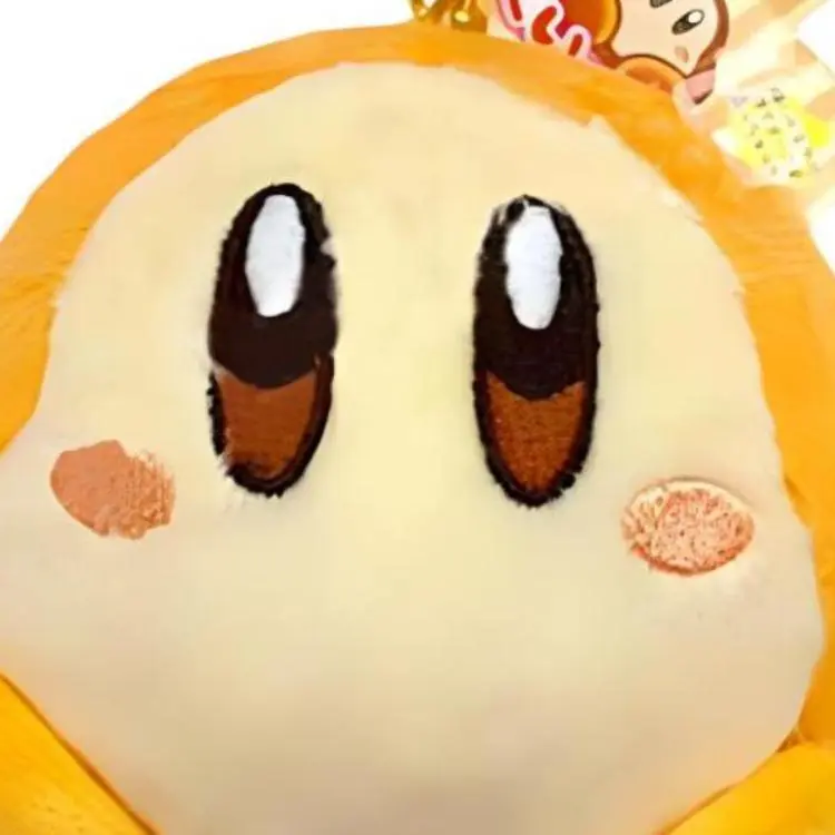 Kirby/Waddle Dee Squeeze Fun Waddle Dee Yellow Dolls Plush Doll Trumpets High-1