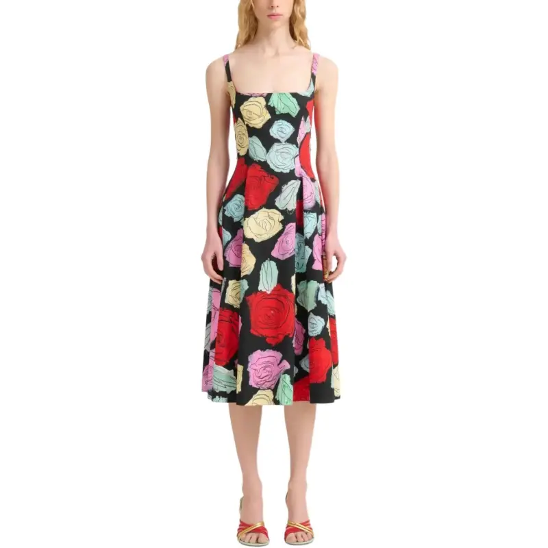 MARNI Floral print A line Dress-3