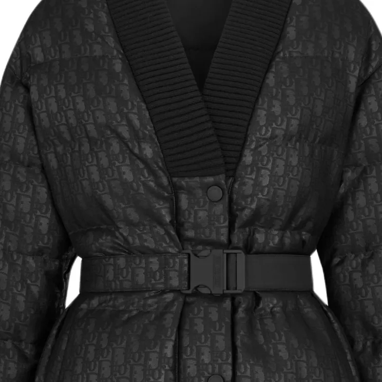 DIOR Dioralps Puffer Jacket Women's Black-2