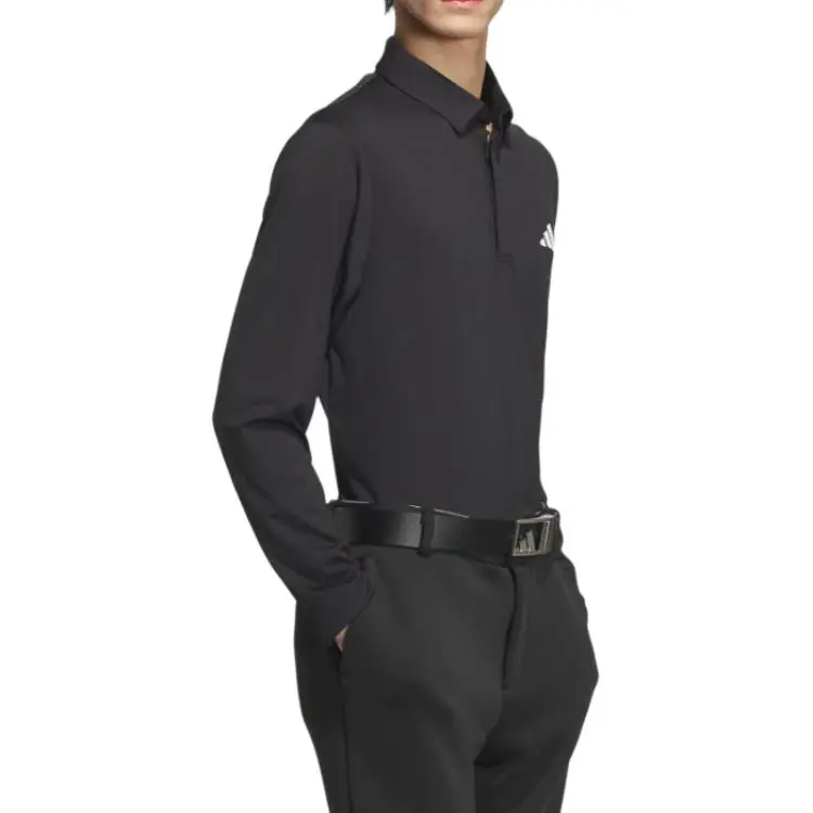 Adidas Clothing Polo Shirts Men Black-2
