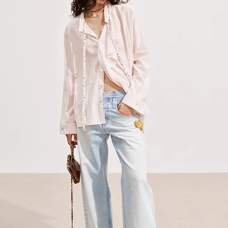Medium Well SS25 Shirt Women's Pink-5