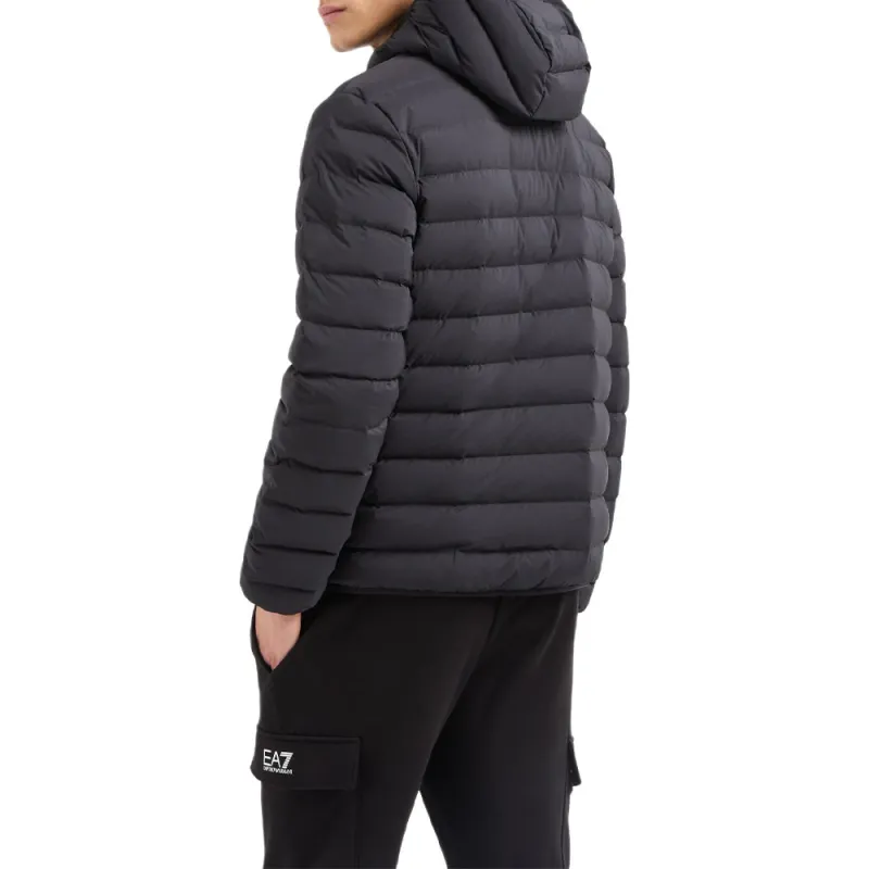 EMPORIO ARMANI EA7 Down Jacket Men's Black-3