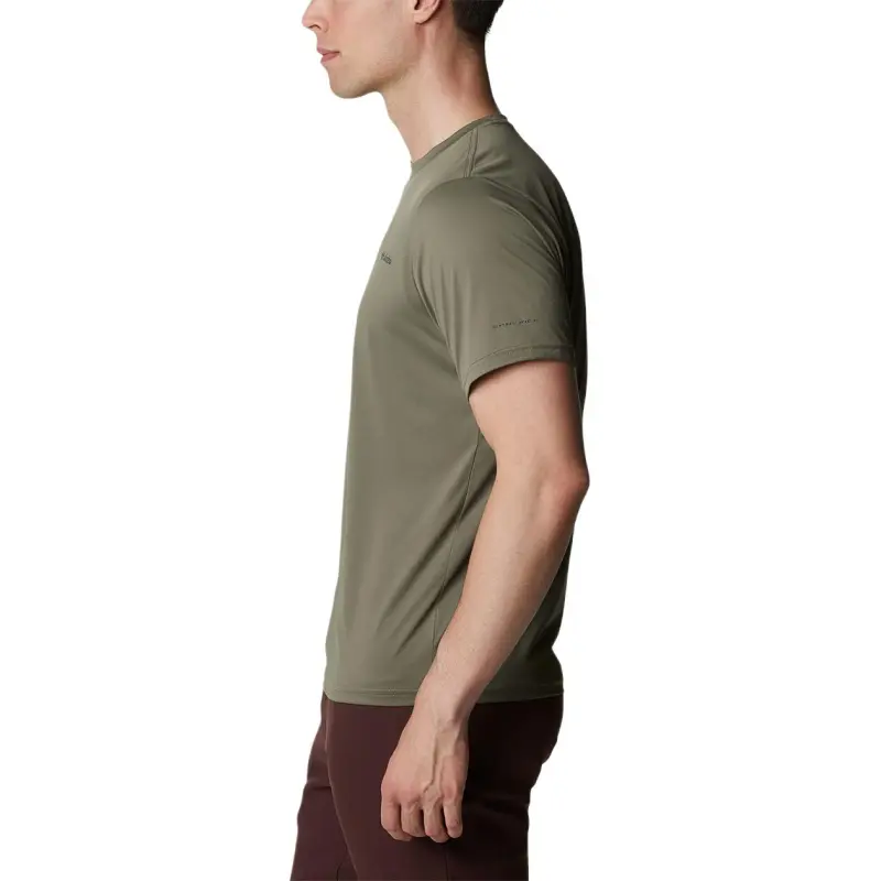 Columbia T Shirts Men Green-2