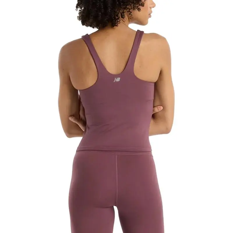 New Balance Logo print Performance Tank Top-1