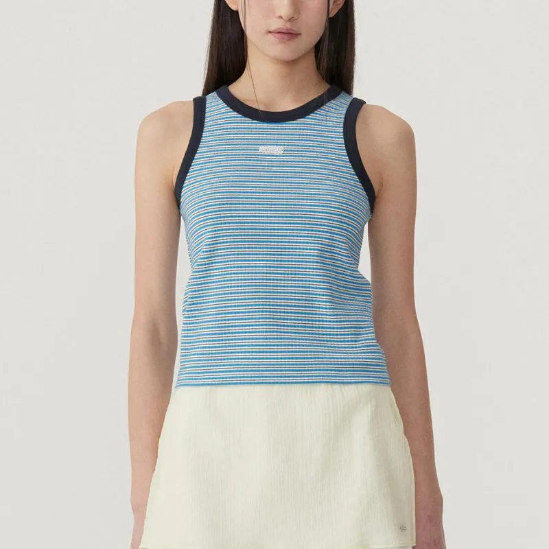 COVERNAT SS25 Tank Top Women's Blue-3