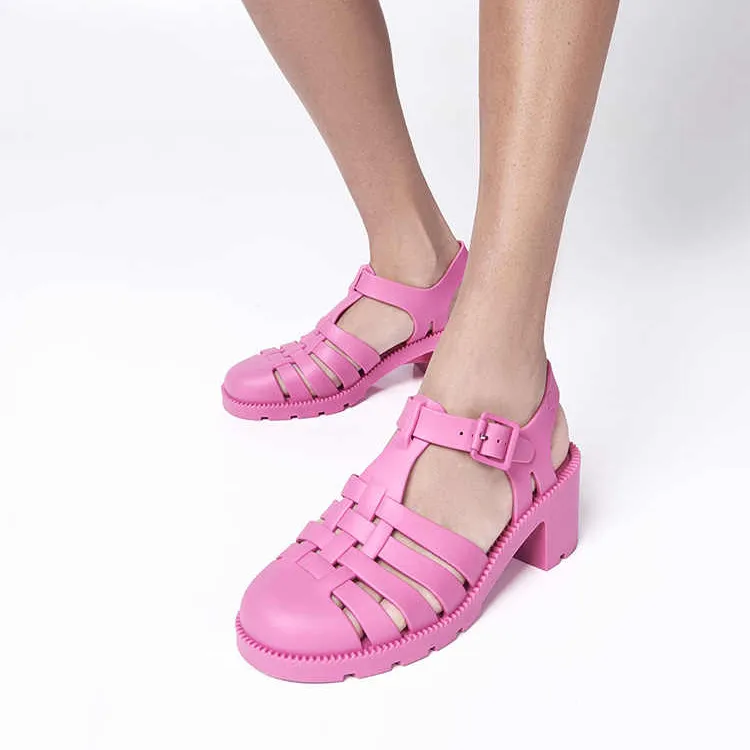 MELISSA Roman Sandals 6cm Women's-4