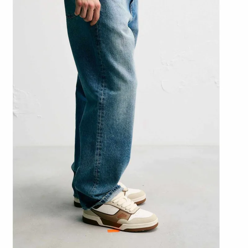 ZARA Low-Top Skateboard Shoes Men's-3