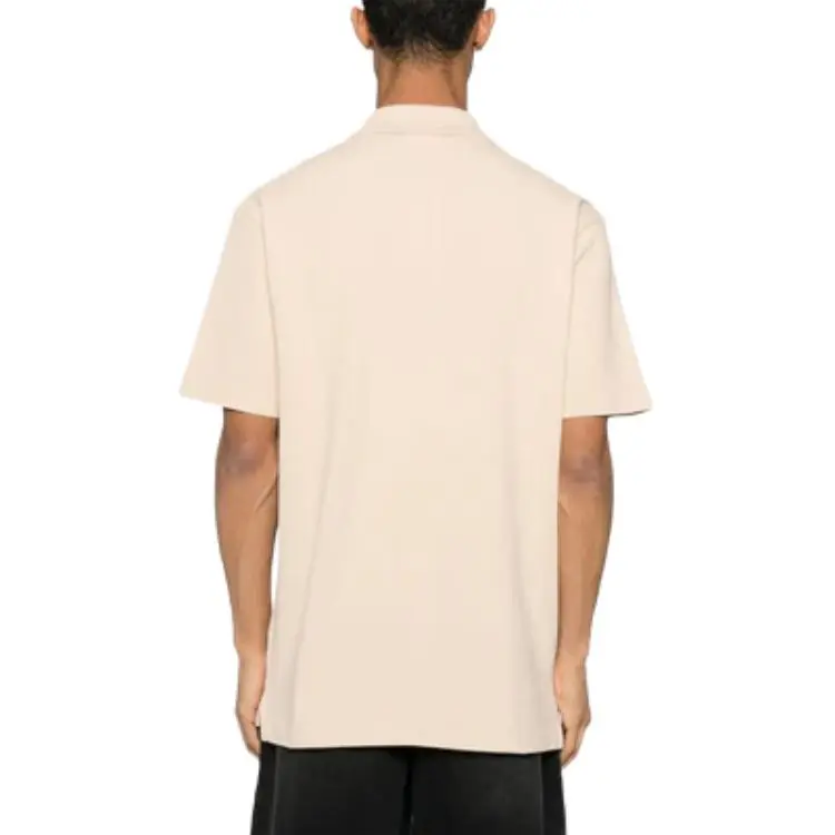 Maison Kitsune Bold Fox Head patch Polo Shirt-4