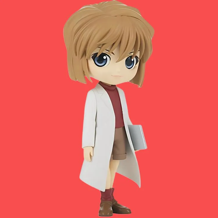 BANPRESTO Ai Haibara Eyeglass Factory Q Posket Detective Conan Case Closed Bonus Gifts-2