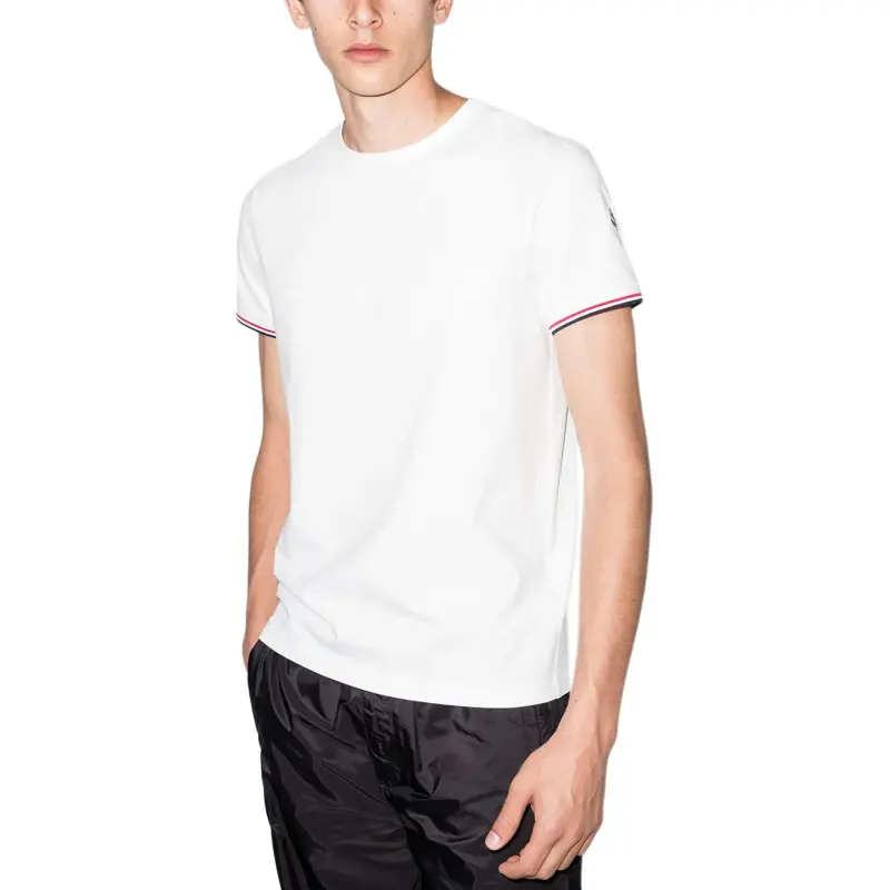 Moncler Tricolor Trimmed T Shirt-2