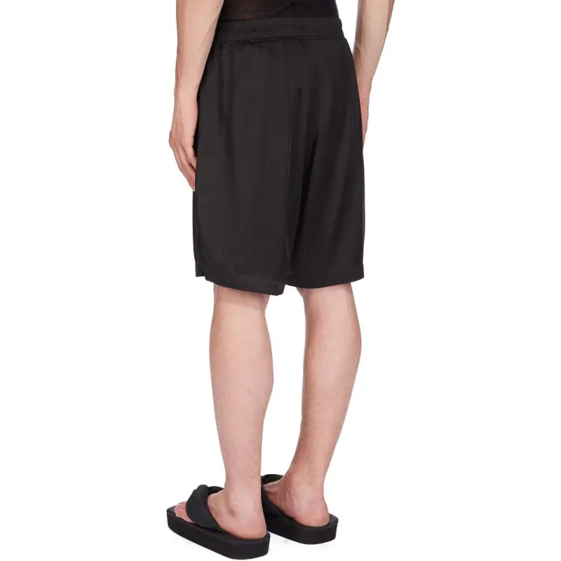 RICK OWENS Elasticated Drawstring Waistband Shorts-1